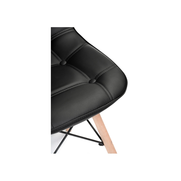 Деревянный стул Kvadro black