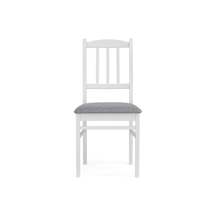 Деревянный стул Мириел белый / серый