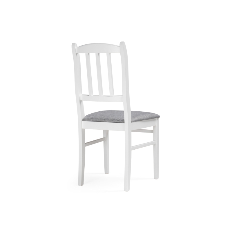 Деревянный стул Мириел белый / серый