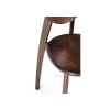 Деревянный стул Окава коричневый венге