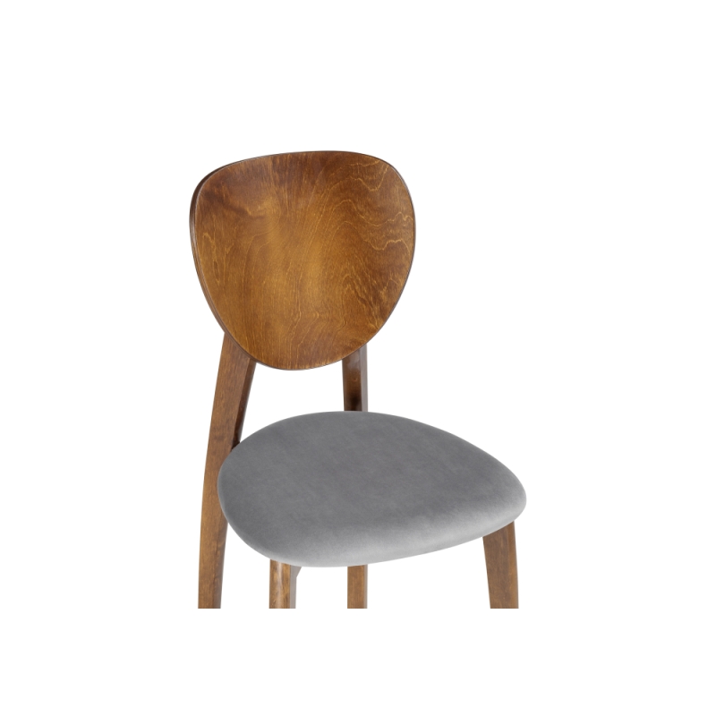 Деревянный стул Окава tenerife stone / орех миланский