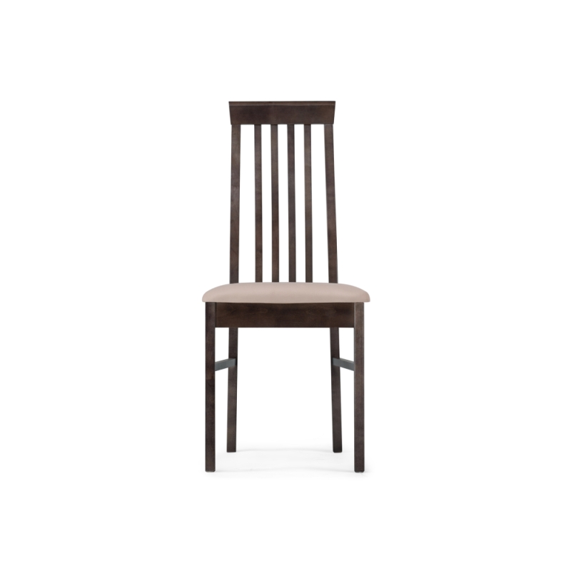 Деревянный стул Рейнир бежевый / орех