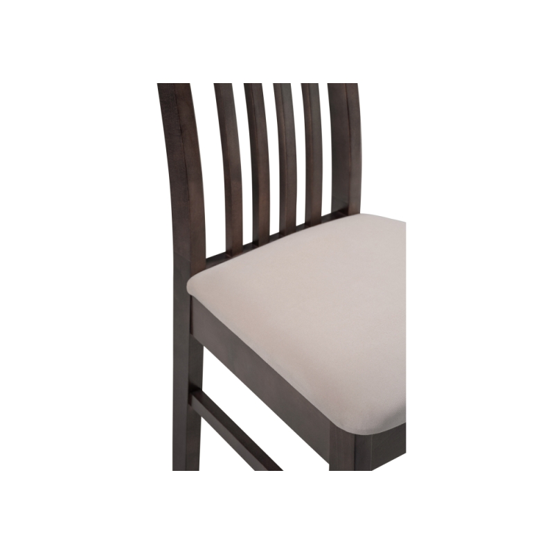 Деревянный стул Рейнир бежевый / орех