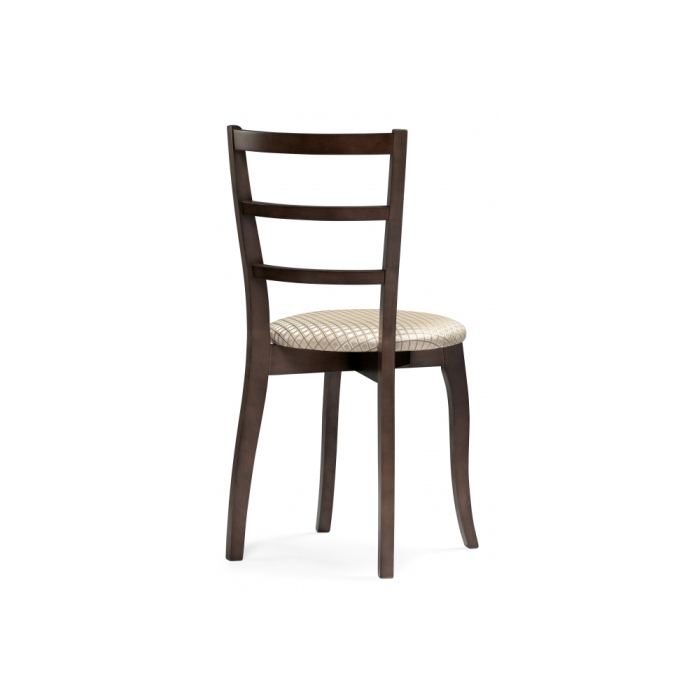 Деревянный стул Сода орех / камелия ромб