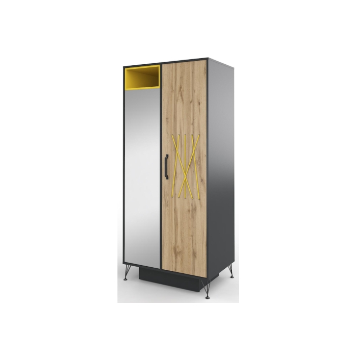 Детская комната Нобира антрацит / дуб ирландский комплектация 1