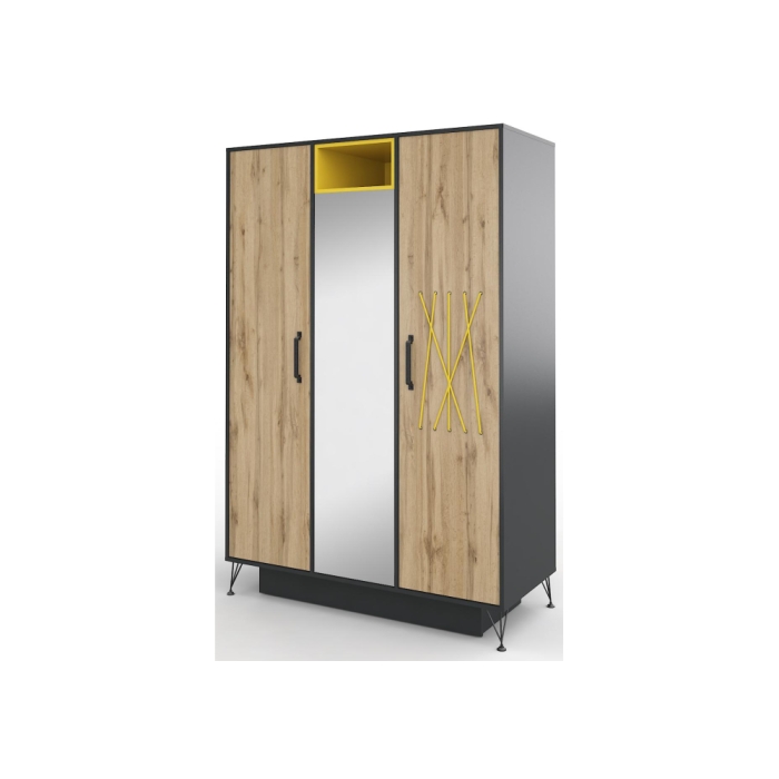 Детская комната Нобира антрацит / дуб ирландский комплектация 2