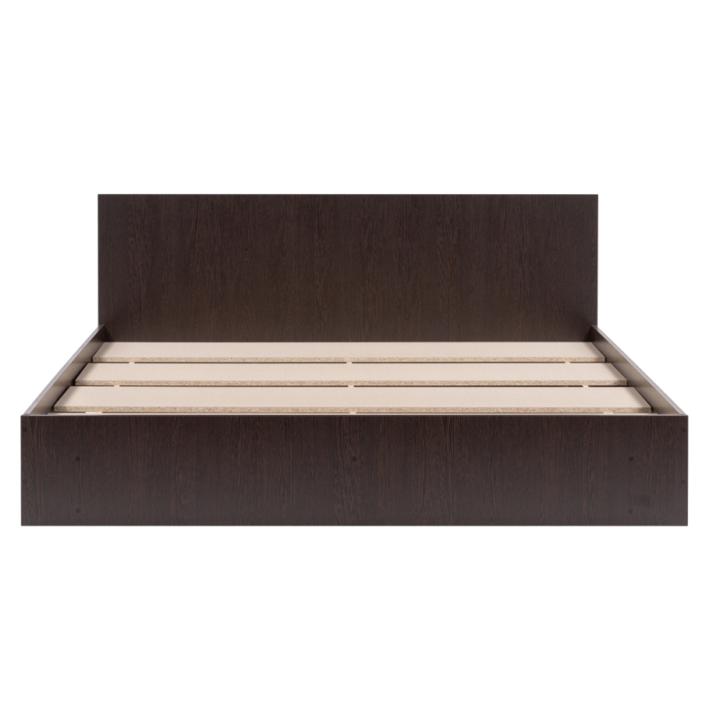 Двуспальная кровать Адайн 160х200 венге / венге