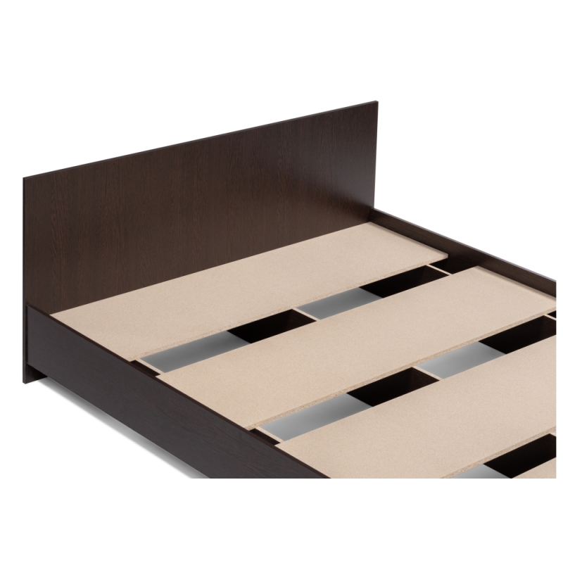 Двуспальная кровать Адайн 160х200 венге / венге