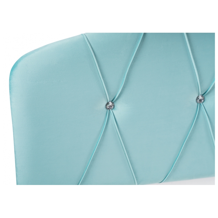 Двуспальная кровать Алберто 160х200 Ажур 38 бирюза