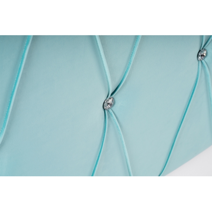 Двуспальная кровать Алберто 160х200 Ажур 38 бирюза