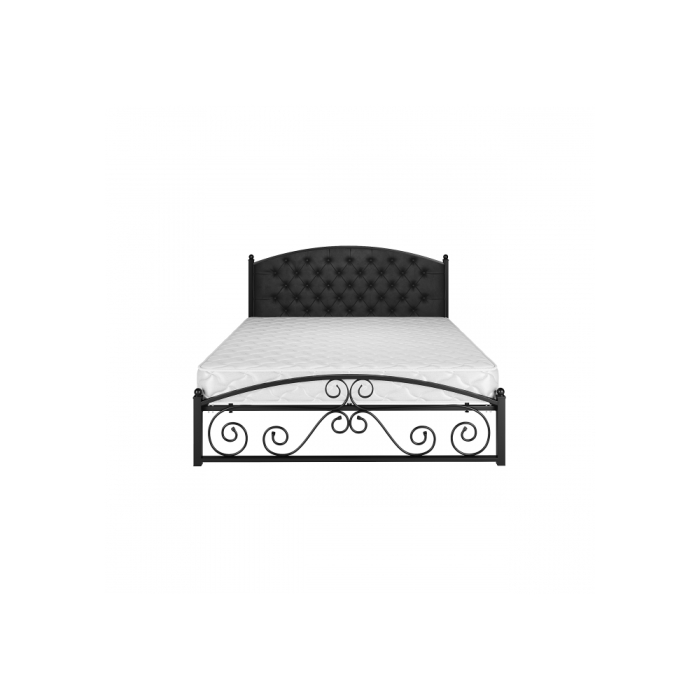 Двуспальная кровать Борнео 180х200 черная