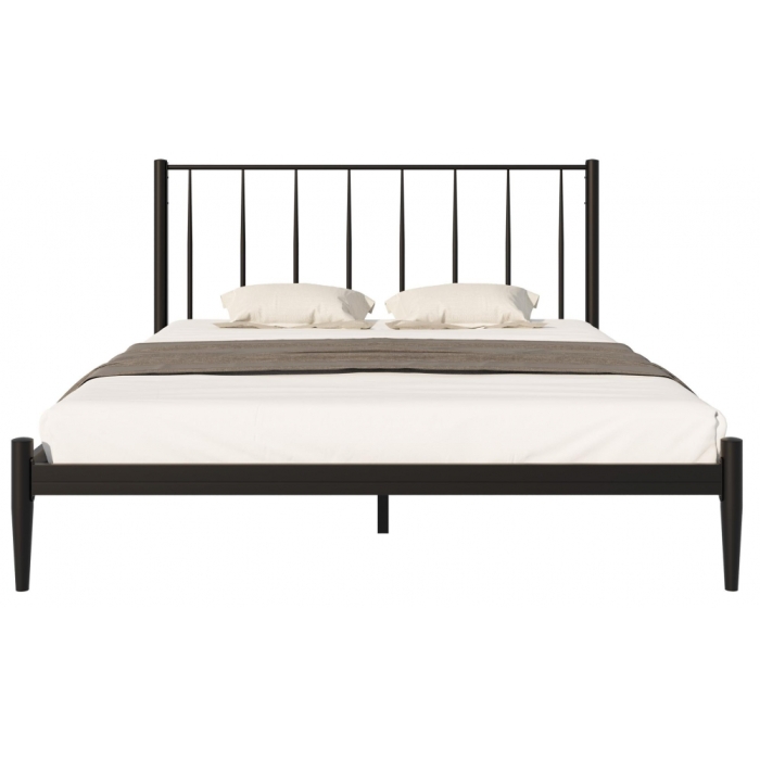 Двуспальная кровать Бри 160х200 черная