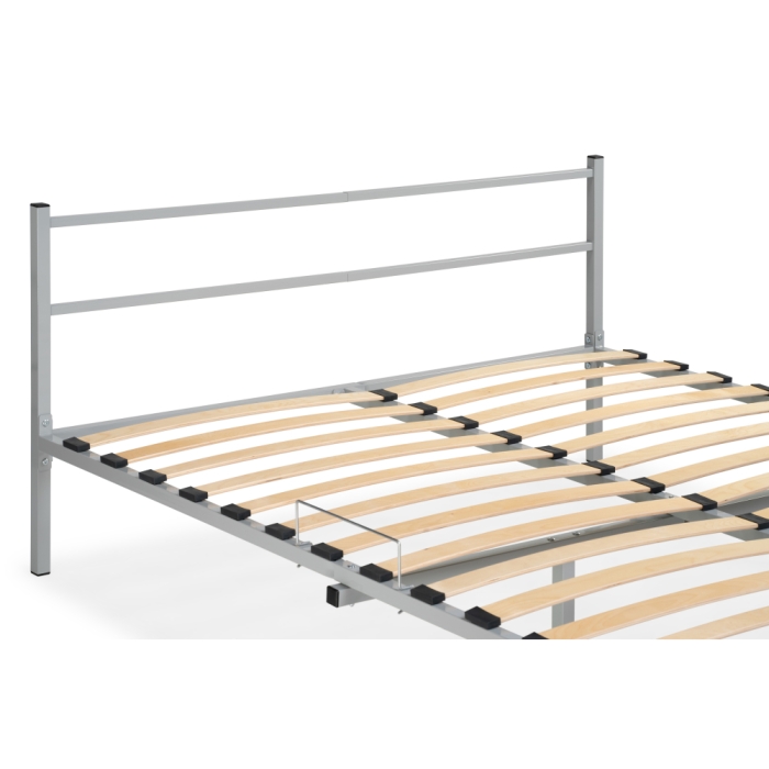 Двуспальная кровать Фади 160х200 серая