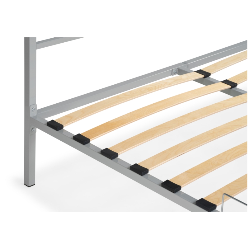 Двуспальная кровать Фади 160х200 серая