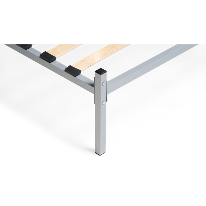 Двуспальная кровать Фади 160х200 серая