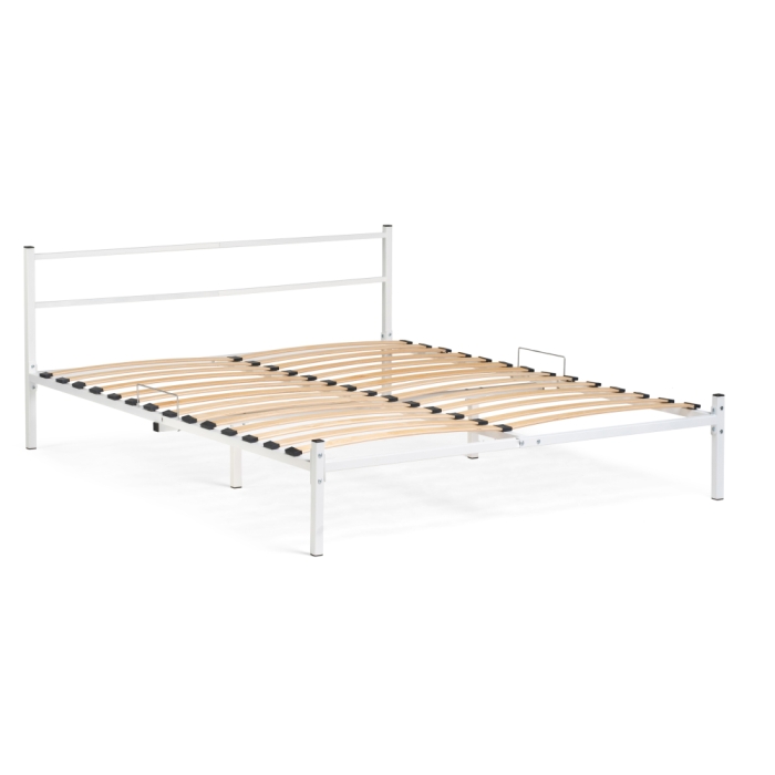 Двуспальная кровать Фади 160х200 белая