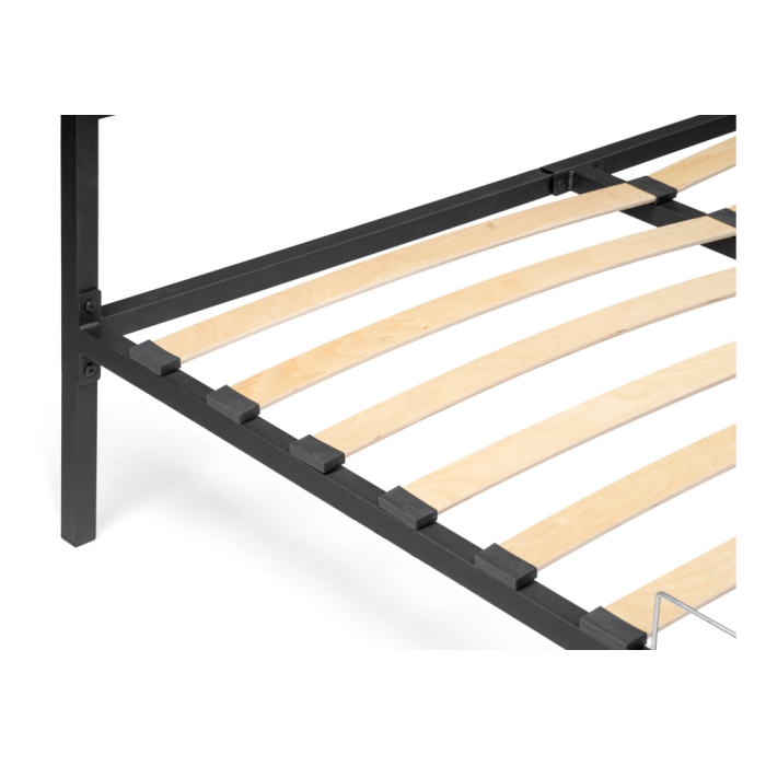 Двуспальная кровать Фади 160х200 черная