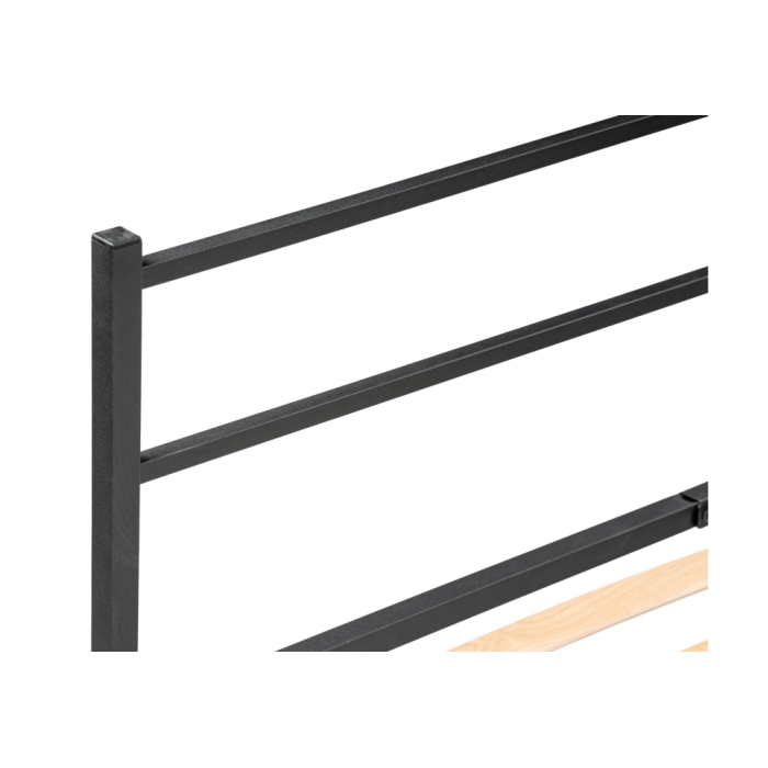 Двуспальная кровать Фади 160х200 черная