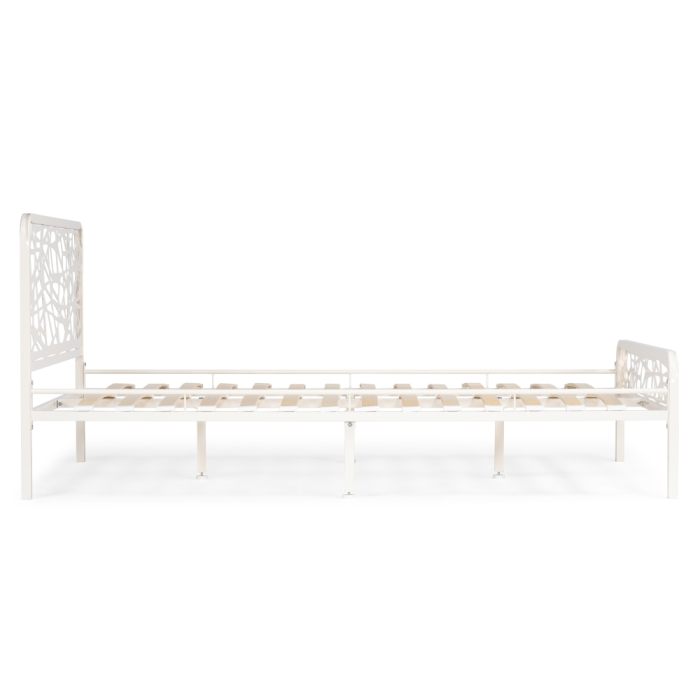 Двуспальная кровать Кубо 160х200 белый