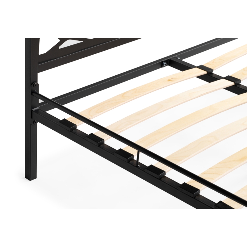 Двуспальная кровать Кубо 160х200 черный