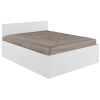 Двуспальная кровать Мадера 160х200 белый