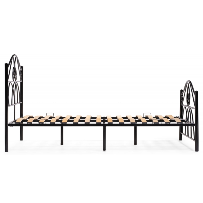 Двуспальная кровать Морика 160х200 черная