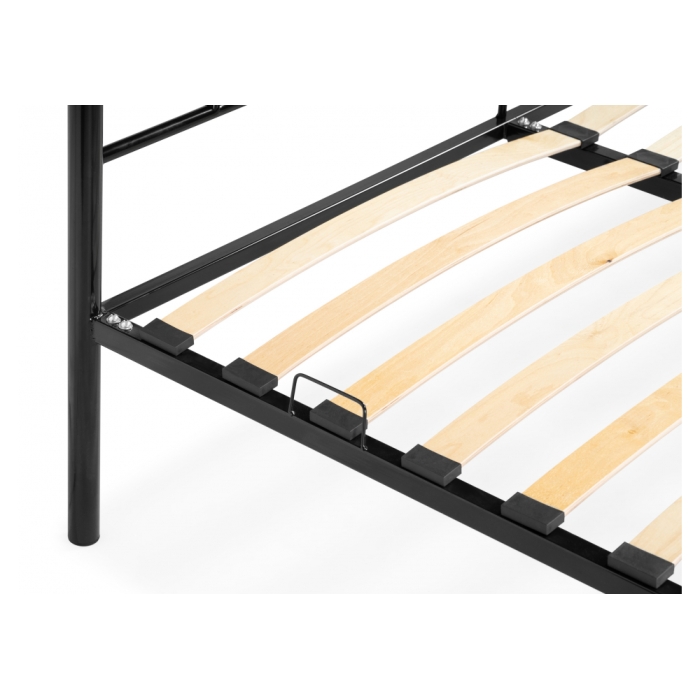 Двуспальная кровать Морика 160х200 черная