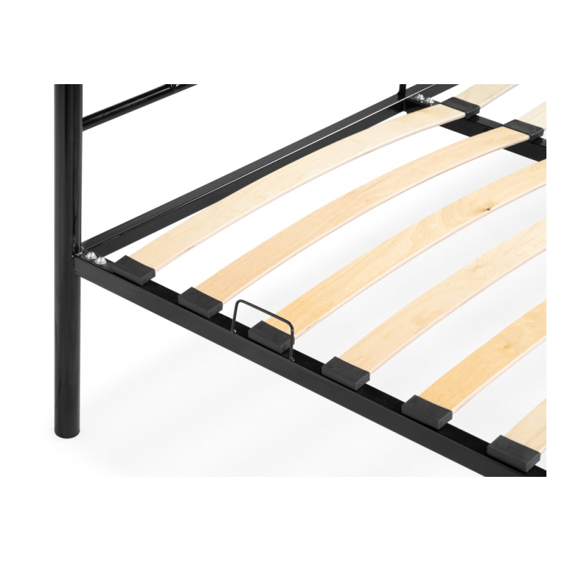 Двуспальная кровать Морика 160х200 черная