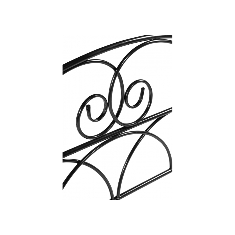 Двуспальная кровать Морика 160х200 черная