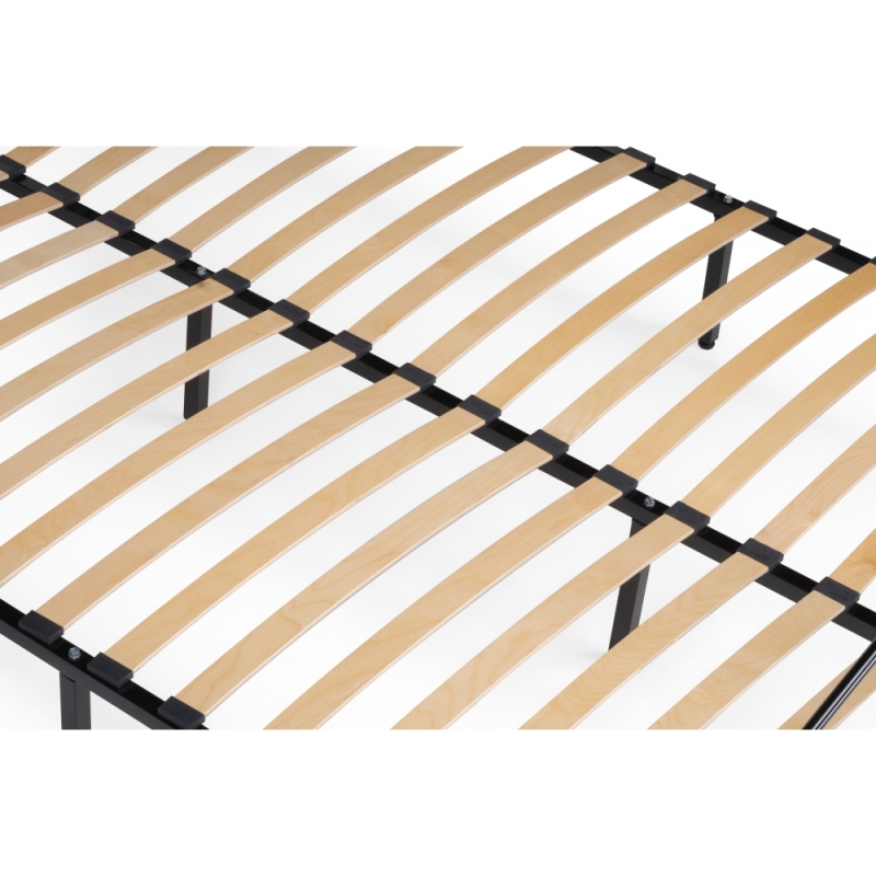 Двуспальная кровать Нерика 160х200 черная