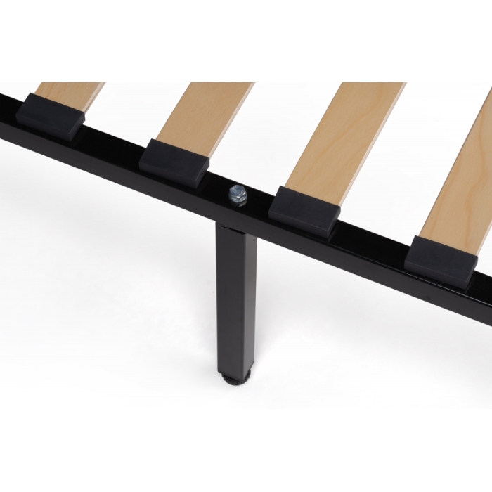 Двуспальная кровать Нерика 160х200 черная