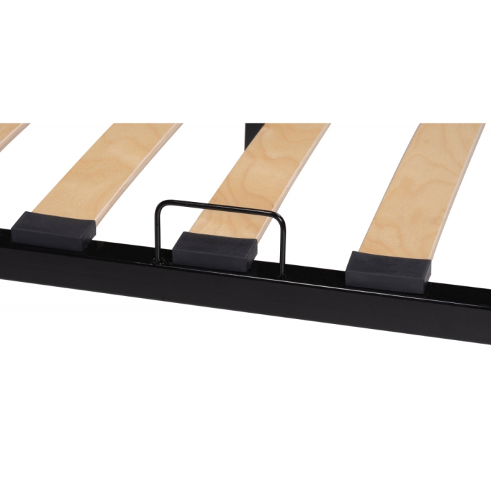 Двуспальная кровать Нерика 160х200 черная