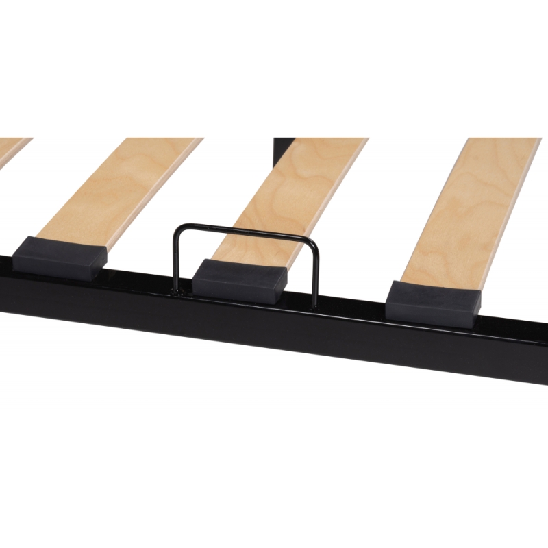 Двуспальная кровать Нерика 160х200 черная