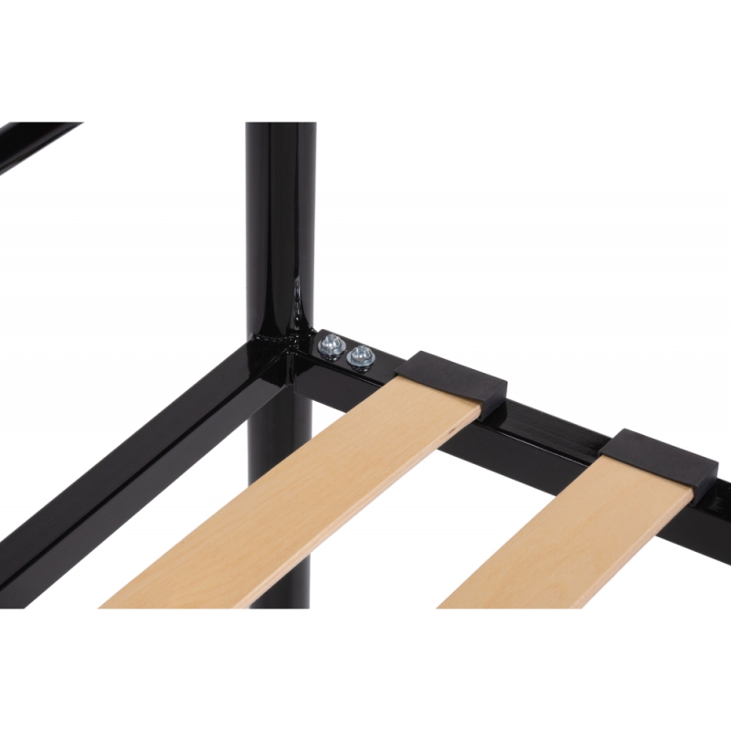 Двуспальная кровать Нерика 180х200 черная