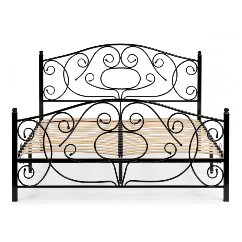 Двуспальная кровать Викси 160х200 черная