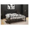 Двуспальная кровать Викси 160х200 черная