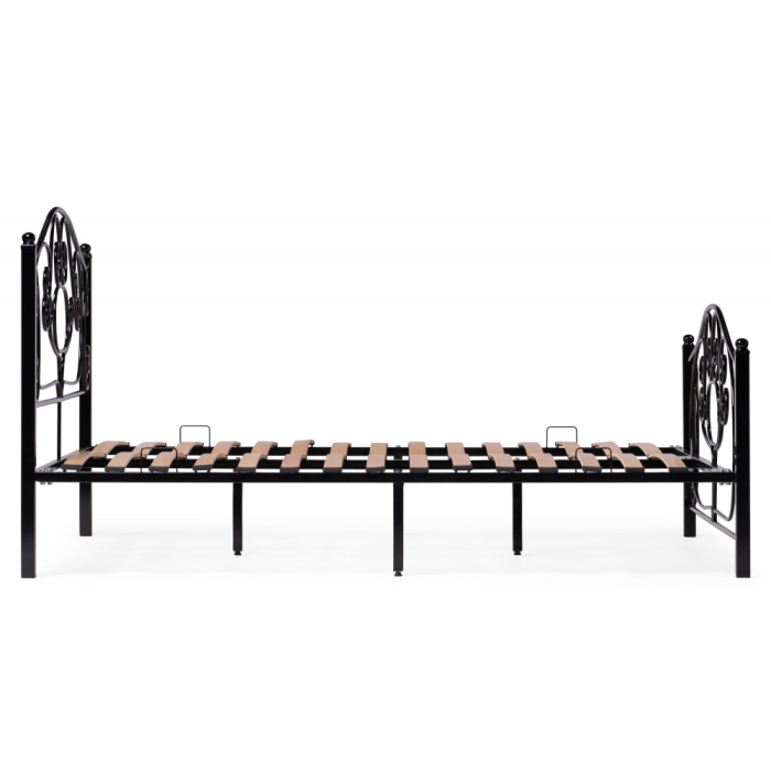 Двуспальная кровать Викси 180х200 черная