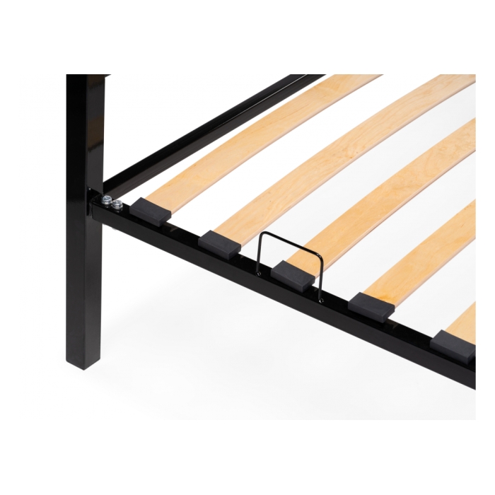 Двуспальная кровать Викси 180х200 черная