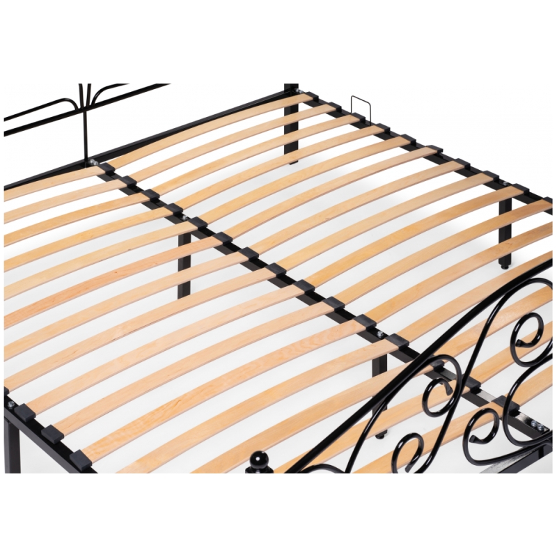 Двуспальная кровать Викси 180х200 черная