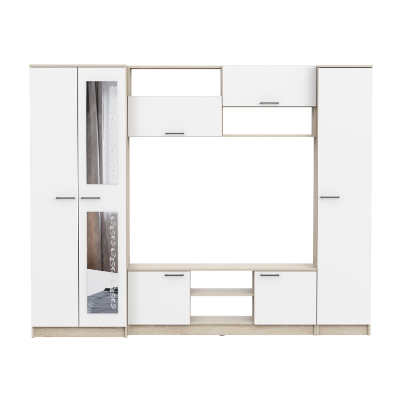 Готовая гостиная Lucius дуб сонома / белый