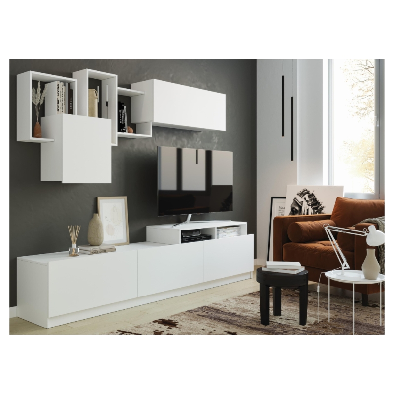 Готовая гостиная Мадера белый