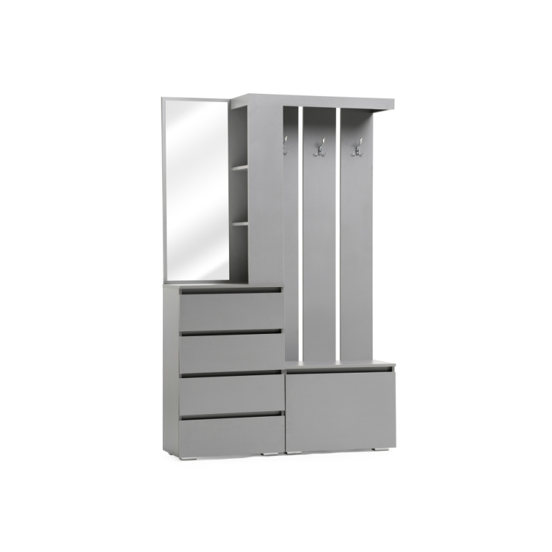 Готовая прихожая Крона 1260 графит