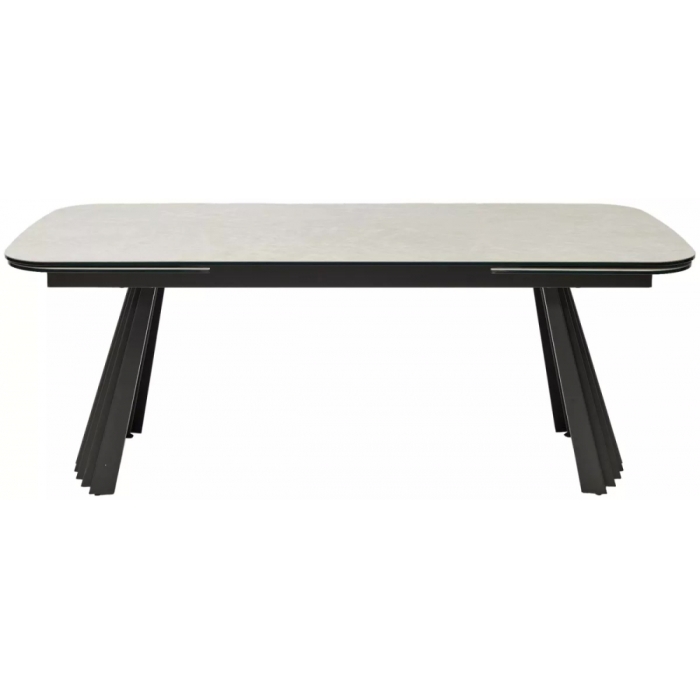 Керамический стол Astrid 200 испанская керамика TL-102 бежевый мрамор / темно-серый