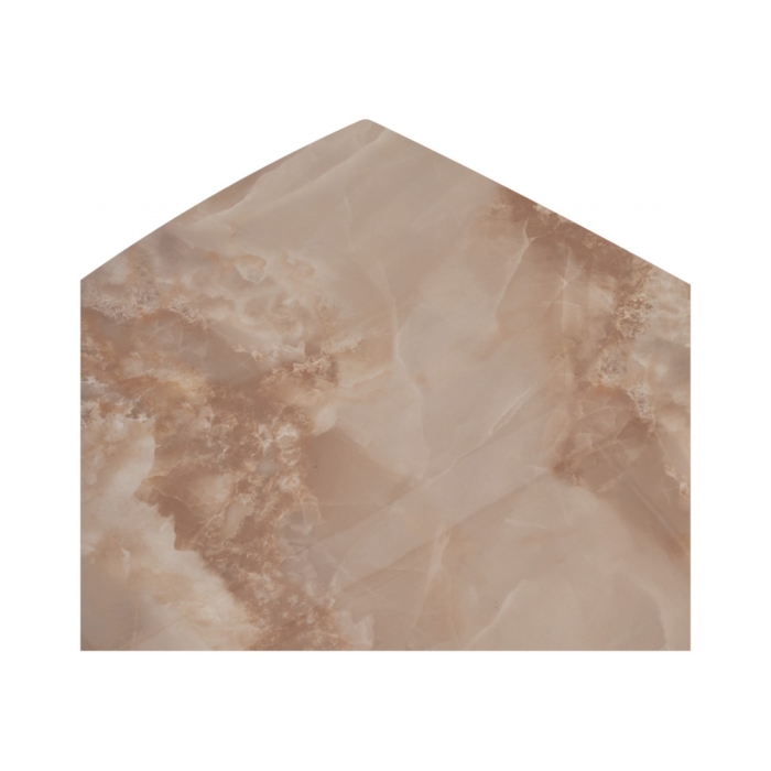 Керамический стол Balde 120 gloss amber jade solid ceramic / black