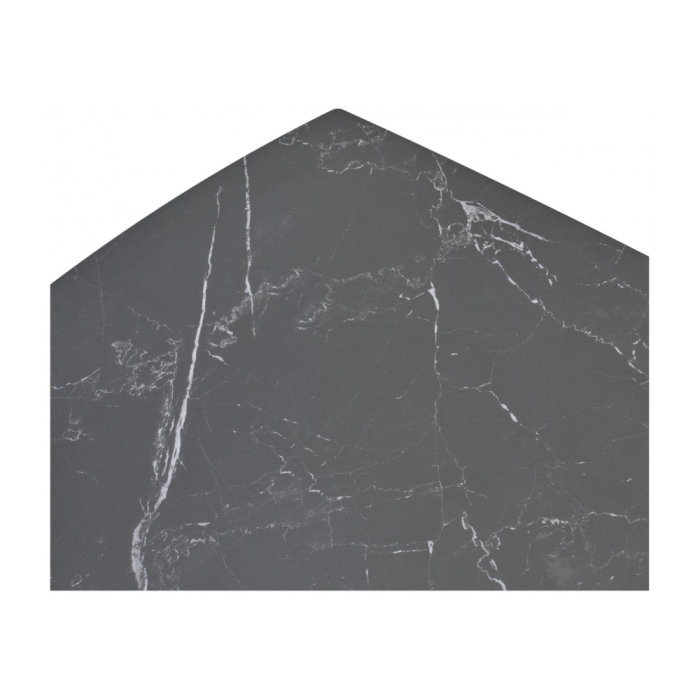 Керамический стол Balde 120 matt black marble solid ceramic / black