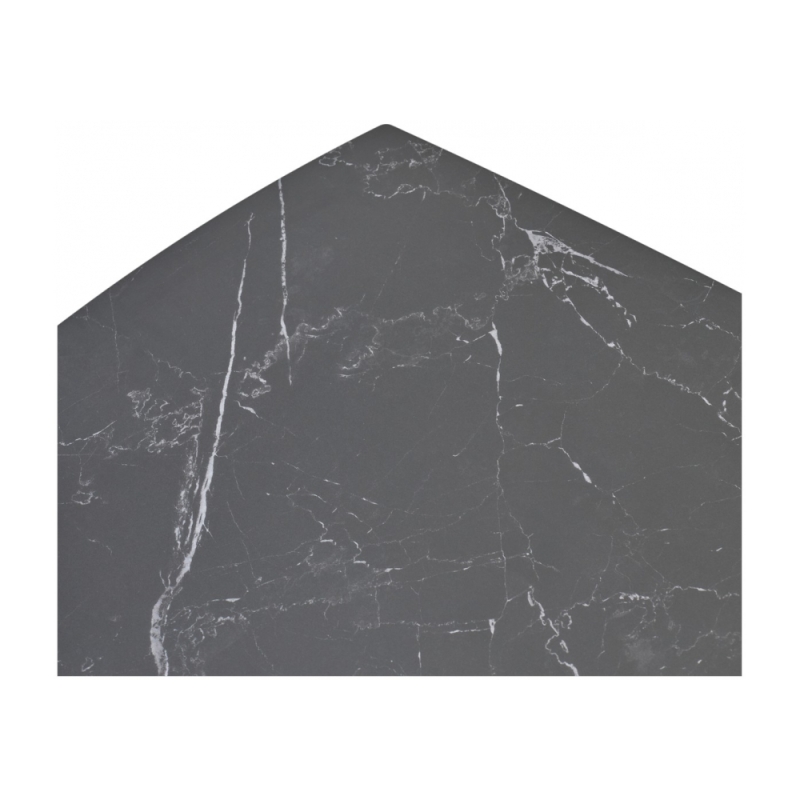 Керамический стол Balde 120 matt black marble solid ceramic / black