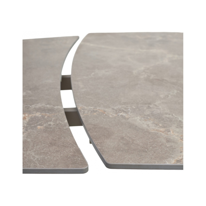 Керамический стол Balde 120 matt latte stone solid ceramic / taupe