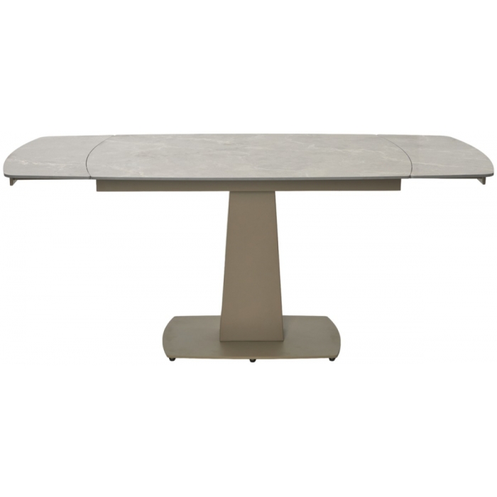 Керамический стол Balde 140 matt latte stone solid ceramic / taupe