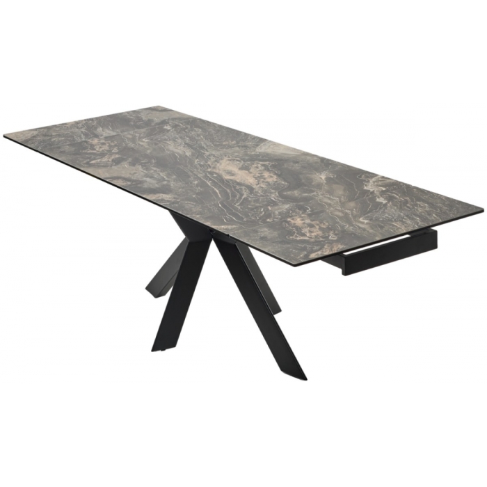 Керамический стол Belluno 160 kl-176 итальянская керамика / черный