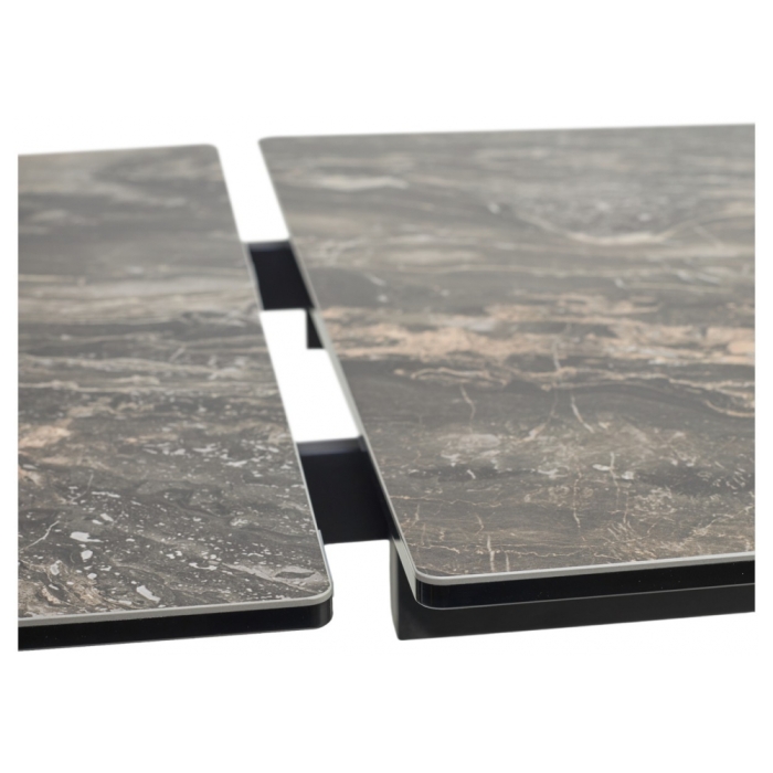 Керамический стол Belluno 160 kl-176 итальянская керамика / черный